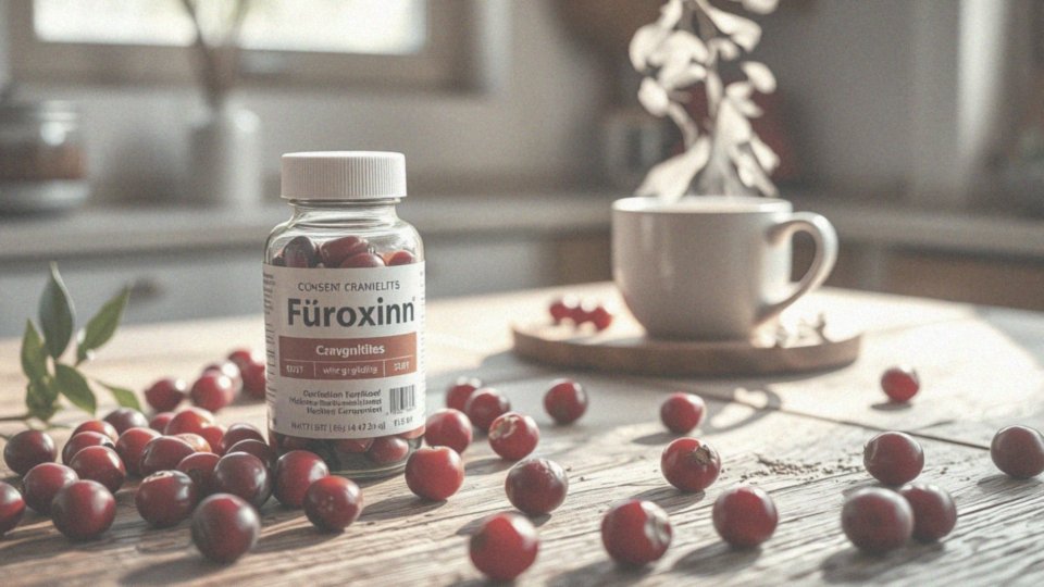 Jaką rolę pełni ekstrakt z owoców żurawiny w Furoxin?