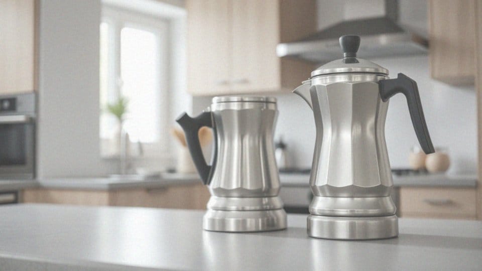 Co wyróżnia stalowe kawiarki spośród innych zaparzaczy do kawy?