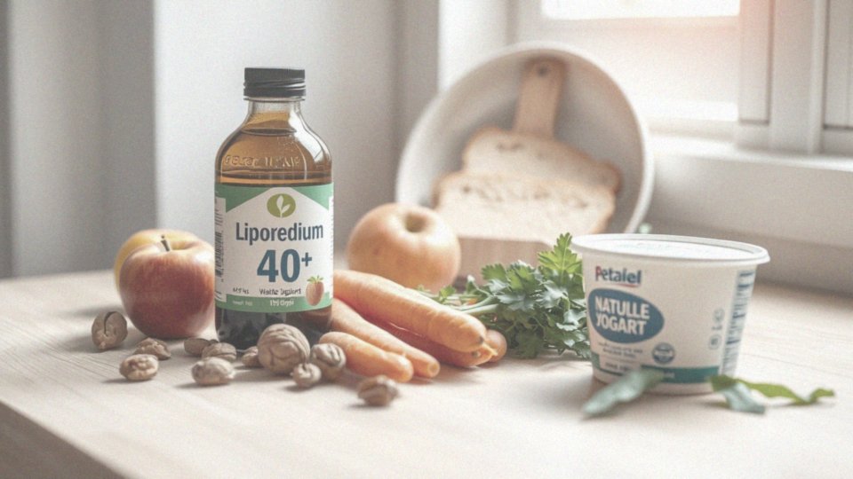 Czy Liporedium 40+ można stosować jako substytut diety?