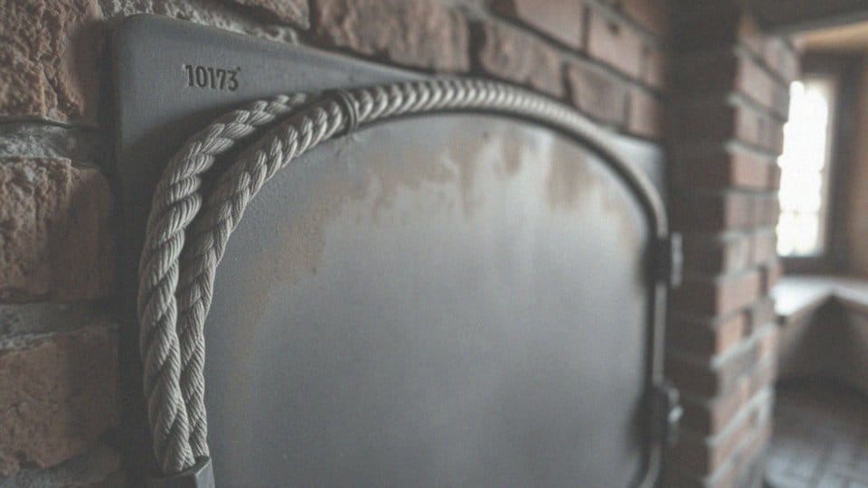 Jakie są charakterystyki termoizolacyjne sznura do drzwiczek pieca?