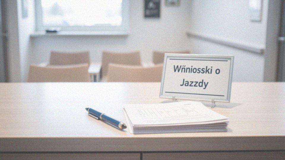 Jak składa się wniosek o wydanie prawa jazdy?