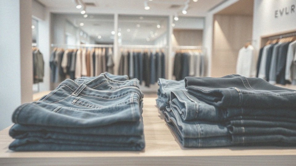 Jak wybierać wysokość w pasie przy jeansach straight fit?