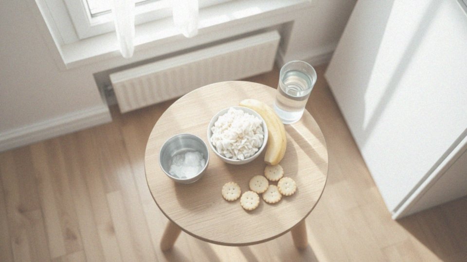 Jakie produkty spożywcze są polecane przy zatruciu pokarmowym?