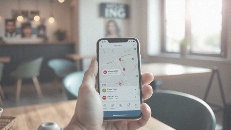 Jak aplikacja mobilna Moje ING wspiera wypłaty gotówki bez prowizji?