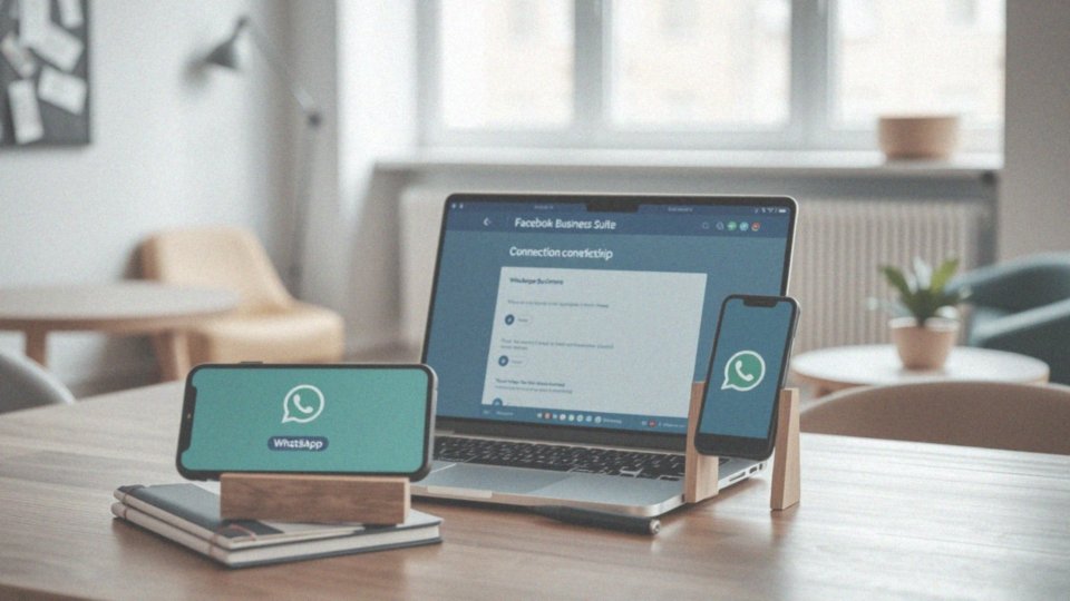 Jak połączyć fanpage z kontem WhatsApp?