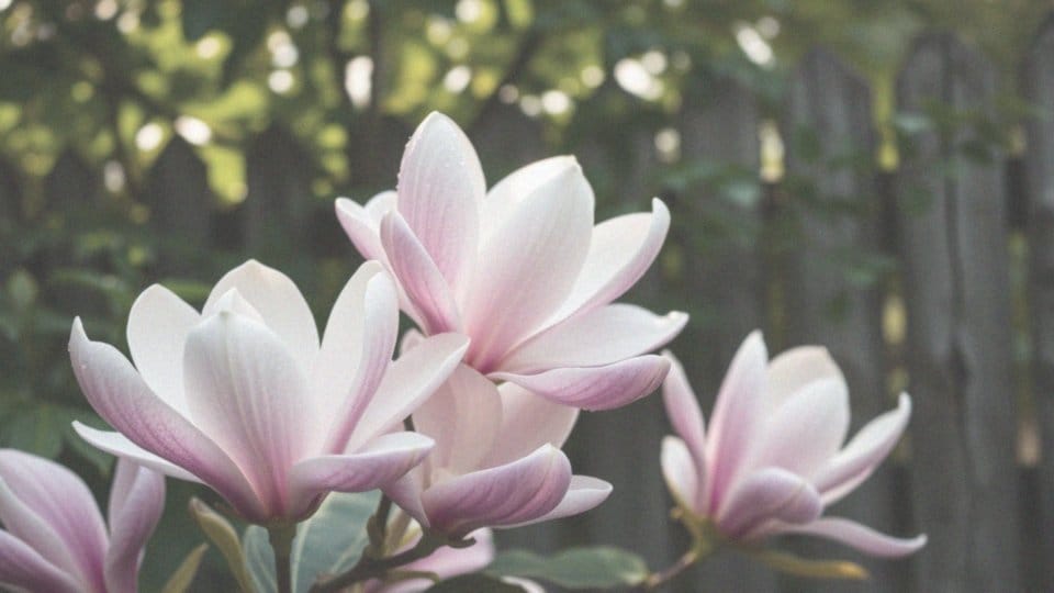 Jakie kolory kwiatów występują u niskich magnolii?