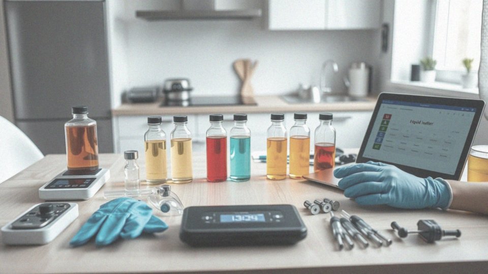 Jakie akcesoria są niezbędne do samodzielnej produkcji liquidu?